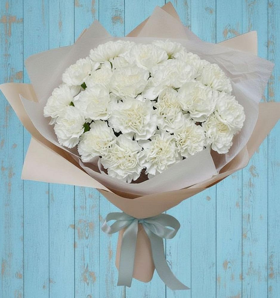 Букет цветов из: Гвоздики в Кунгуре