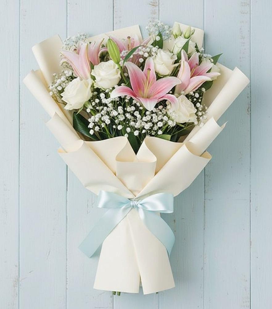 Букет цветов из: Лилии в Кунгуре