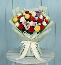 Букет цветов из:  Розы в Кунгуре