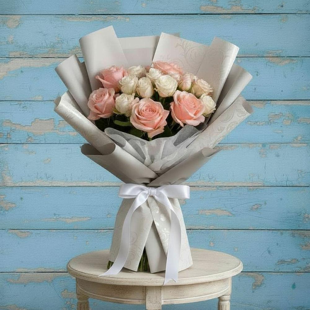 Букет цветов из: Розы в Кунгуре
