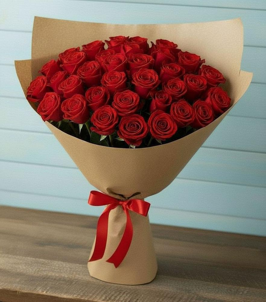 Букет Красные розы Милано в Кунгуре
