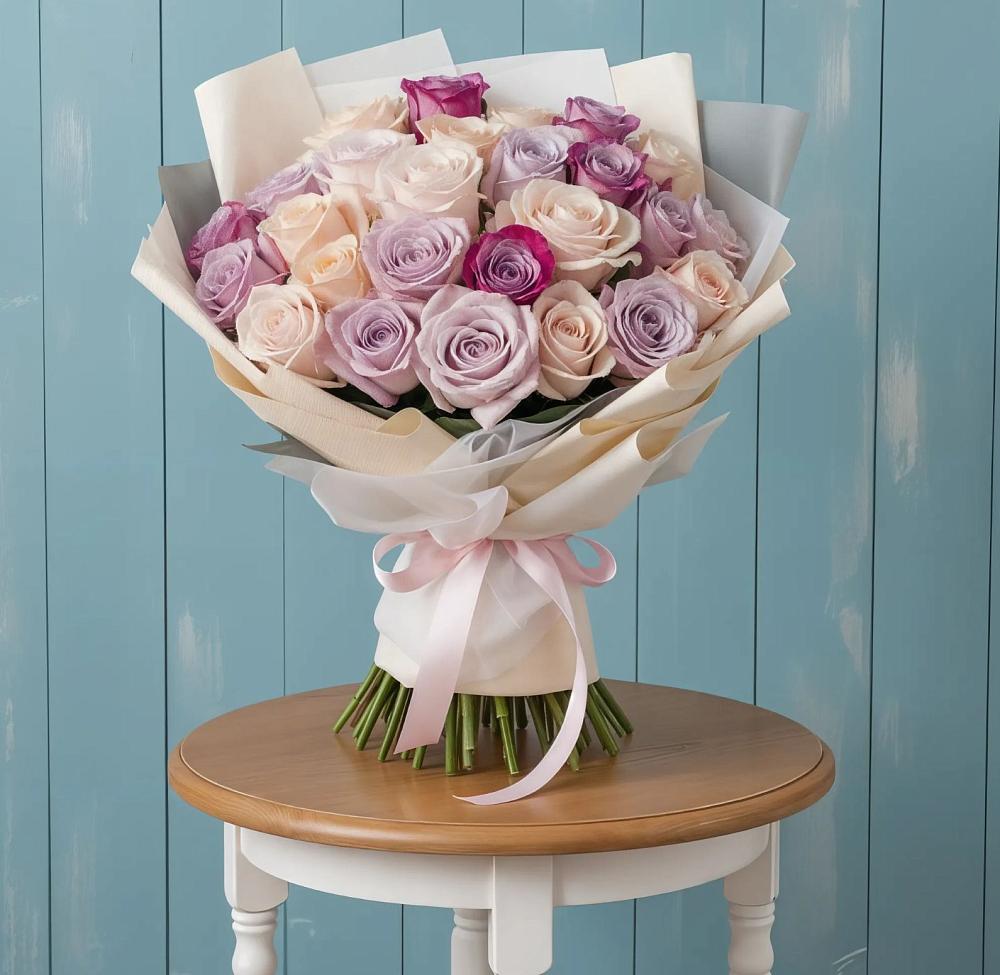 Букет цветов из: Розы в Кунгуре
