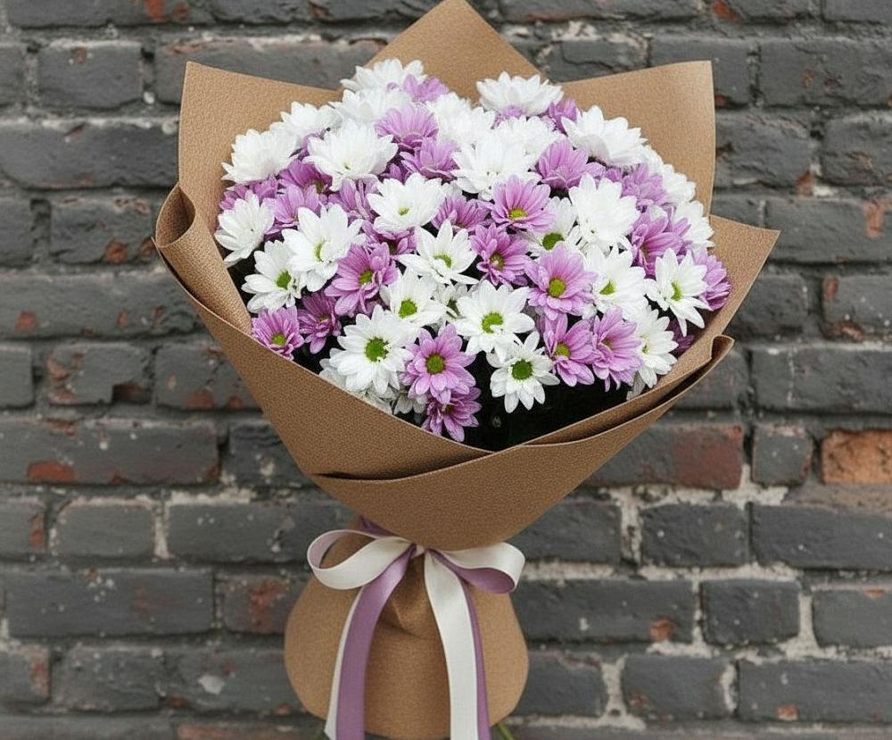 Букет цветов из: Хризантемы в Кунгуре