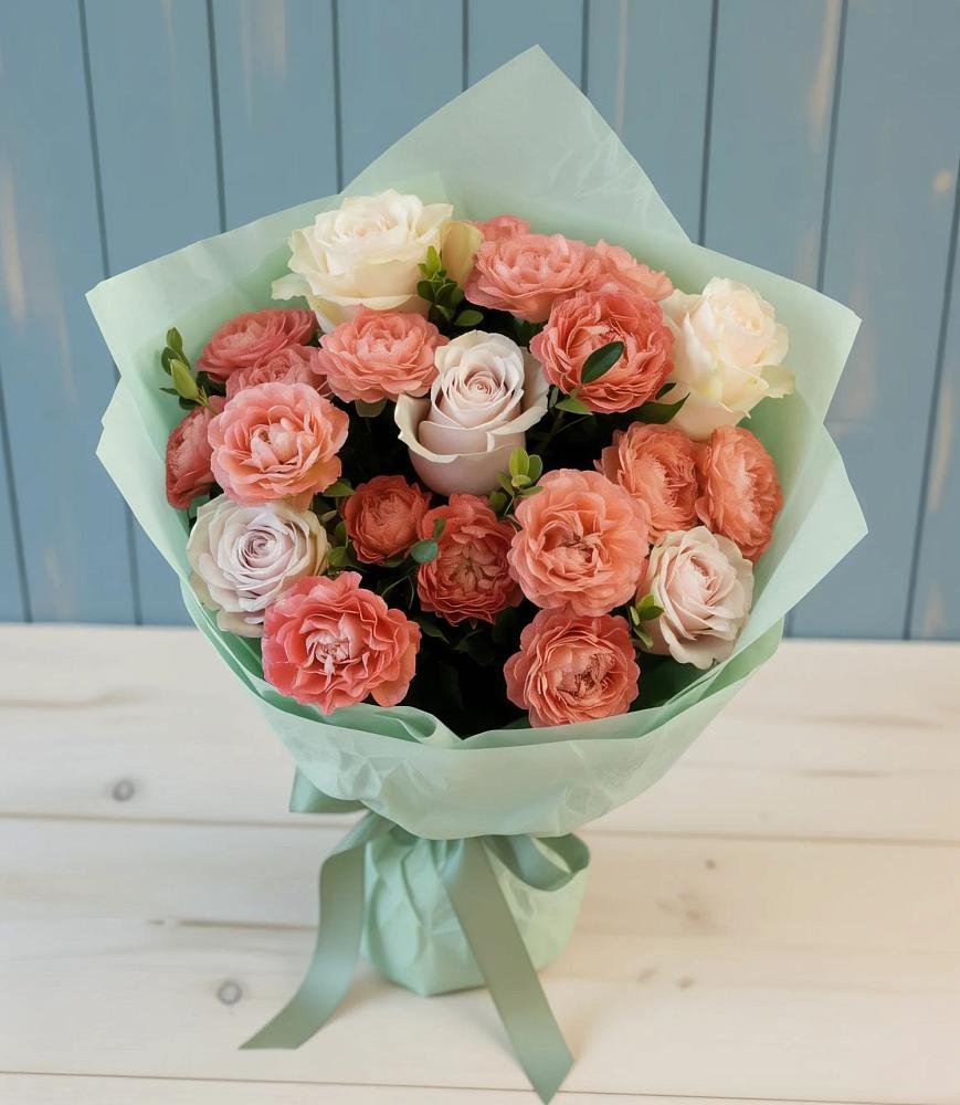 Букет цветов из: Розы в Кунгуре