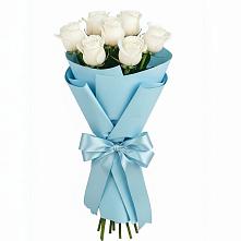 Букет 7 белых роз Проуд #REPLACE_PRED# Кунгуре