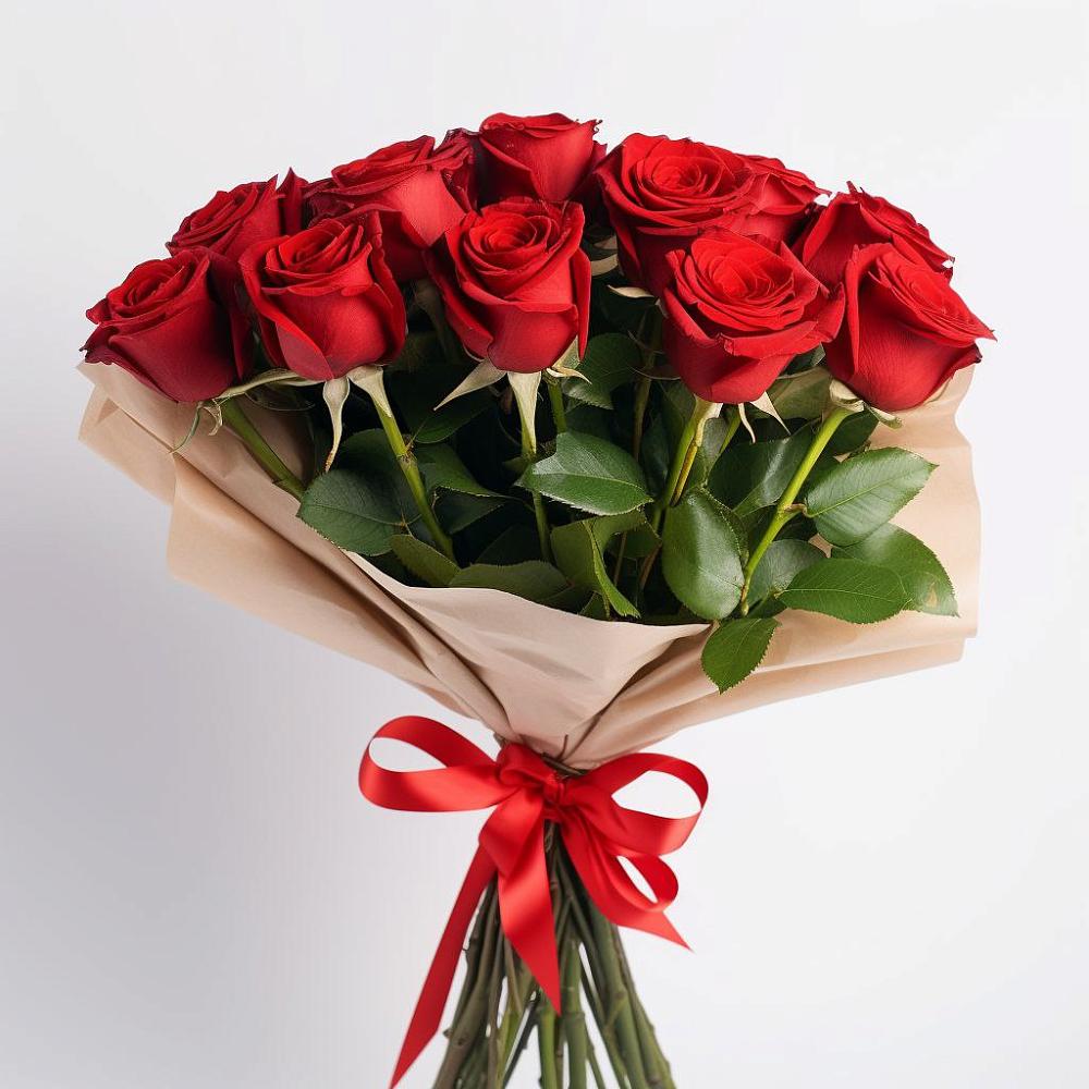 Букет 11 Красных роз Эдлесс Лав в Кунгуре